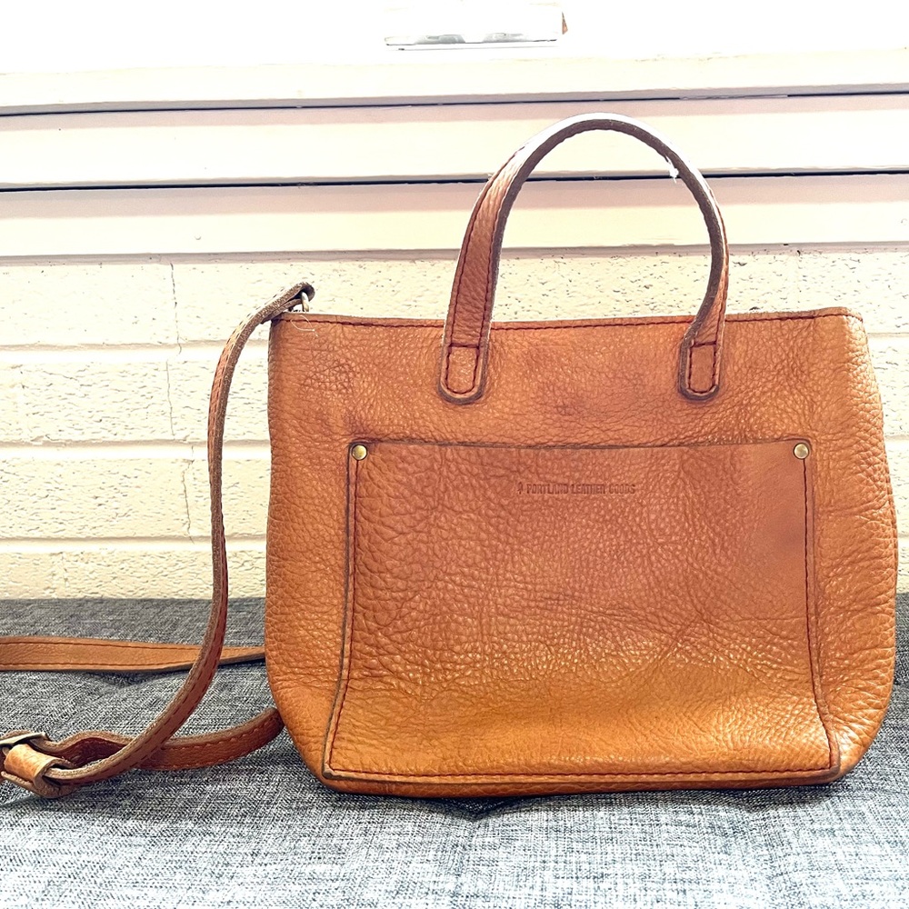 Rare DUNE Portland Leather Mini Crossbody